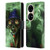 Ash Evans Black Cats Conjuring Magic Leather Book Wallet Case Cover For Huawei P50 Pro