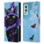 Ash Evans Black Cats Butterfly Sky Leather Book Wallet Case Cover For OnePlus Nord 2 5G