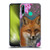 Ash Evans Animals Fox Peonies Soft Gel Case for Huawei P40 lite E