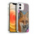 Ash Evans Animals Fox Peonies Soft Gel Case for Apple iPhone 12 / iPhone 12 Pro & MagSafe