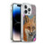 Ash Evans Animals Fox Peonies Soft Gel Case for Apple iPhone 14 Pro & MagSafe