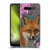 Ash Evans Animals Fox Peonies Soft Gel Case for LG K51S
