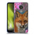 Ash Evans Animals Fox Peonies Soft Gel Case for Nokia C21