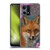 Ash Evans Animals Fox Peonies Soft Gel Case for OPPO Reno8 4G