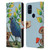 Sylvie Demers Birds 3 Teary Blue Leather Book Wallet Case Cover For OnePlus Nord N10 5G