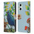 Sylvie Demers Birds 3 Teary Blue Leather Book Wallet Case Cover For OPPO Reno8 Lite