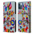 Sylvie Demers Floral Otomi Colors Leather Book Wallet Case Cover For Apple iPhone 12 / iPhone 12 Pro