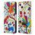 Sylvie Demers Floral Rainbow Wings Leather Book Wallet Case Cover For Apple iPhone 13