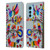 Sylvie Demers Floral Otomi Colors Leather Book Wallet Case Cover For Motorola Edge (2022)