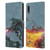 Christos Karapanos Mythical Art Power Of The Dragon Flame Leather Book Wallet Case Cover For LG K22