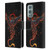 Christos Karapanos Mythical Art Black Phoenix Leather Book Wallet Case Cover For OnePlus 9