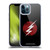 The Flash TV Series Logos Distressed Look Soft Gel Case for Apple iPhone 12 Pro Max
