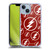 The Flash TV Series Logos Pattern Soft Gel Case for Apple iPhone 14