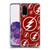 The Flash TV Series Logos Pattern Soft Gel Case for Samsung Galaxy S20 / S20 5G
