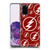 The Flash TV Series Logos Pattern Soft Gel Case for Samsung Galaxy S20+ / S20+ 5G