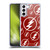 The Flash TV Series Logos Pattern Soft Gel Case for Samsung Galaxy S21+ 5G