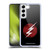 The Flash TV Series Logos Distressed Look Soft Gel Case for Samsung Galaxy S22 5G