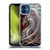 Christos Karapanos Dragons 2 Talisman Silver Soft Gel Case for Apple iPhone 12 / iPhone 12 Pro