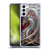 Christos Karapanos Dragons 2 Talisman Silver Soft Gel Case for Samsung Galaxy S21+ 5G