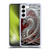 Christos Karapanos Dragons 2 Talisman Silver Soft Gel Case for Samsung Galaxy S22 5G