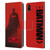 The Batman Posters Red Rain Leather Book Wallet Case Cover For Apple iPhone XR