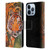 Graeme Stevenson Assorted Designs Tiger 1 Leather Book Wallet Case Cover For Apple iPhone 13 Pro