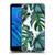 Nature Magick Tropical Palm Leaves On Marble Green Tropics Soft Gel Case for Motorola Moto E6