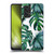 Nature Magick Tropical Palm Leaves On Marble Green Tropics Soft Gel Case for Samsung Galaxy A53 5G (2022)