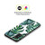 Nature Magick Tropical Palm Leaves On Marble Green Tropics Soft Gel Case for Samsung Galaxy S22 Ultra 5G