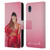 Ariana Grande Dangerous Woman Red Leather Leather Book Wallet Case Cover For Samsung Galaxy A01 Core (2020)
