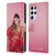 Ariana Grande Dangerous Woman Red Leather Leather Book Wallet Case Cover For Samsung Galaxy S21 Ultra 5G