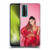 Ariana Grande Dangerous Woman Red Leather Soft Gel Case for Huawei P Smart (2021)