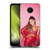 Ariana Grande Dangerous Woman Red Leather Soft Gel Case for Nokia C10 / C20