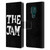 The Jam Key Art Black White Logo Leather Book Wallet Case Cover For Motorola Moto G9 Play