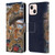 Graeme Stevenson Wildlife Leopard Leather Book Wallet Case Cover For Apple iPhone 13