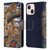 Graeme Stevenson Wildlife Leopard Leather Book Wallet Case Cover For Apple iPhone 13 Mini