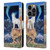Graeme Stevenson Wildlife Wolves 3 Leather Book Wallet Case Cover For Apple iPhone 14 Pro