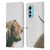 Patrik Lovrin Animal Portraits Majestic Highland Cow Leather Book Wallet Case Cover For Motorola Edge (2022)