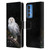 Patrik Lovrin Animal Portraits Majestic Winter Snowy Owl Leather Book Wallet Case Cover For Motorola Edge 20 Pro