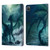 Piya Wannachaiwong Black Dragons Dark Waves Leather Book Wallet Case Cover For Apple iPad Pro 11 2020 / 2021 / 2022
