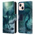 Piya Wannachaiwong Black Dragons Dark Waves Leather Book Wallet Case Cover For Apple iPhone 13 Mini