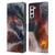 Piya Wannachaiwong Dragons Of Sea And Storms Sea Fire Dragon Leather Book Wallet Case Cover For Samsung Galaxy S21+ 5G