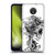 Riza Peker Skulls 6 Black And White Soft Gel Case for Nokia C21