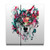 Riza Peker Art Mix Wolf Vinyl Sticker Skin Decal Cover for Sony PS4 Console