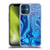 Suzan Lind Marble Blue Soft Gel Case for Apple iPhone 12 Mini