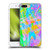 Suzan Lind Marble Abstract Rainbow Soft Gel Case for Apple iPhone 7 Plus / iPhone 8 Plus