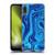 Suzan Lind Marble Blue Soft Gel Case for LG K22
