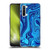 Suzan Lind Marble Blue Soft Gel Case for OPPO Find X2 Lite 5G