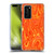 Suzan Lind Marble 2 Orange Soft Gel Case for Huawei P40 5G