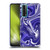 Suzan Lind Marble 2 Dark Violet Soft Gel Case for Huawei P Smart (2021)